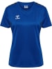 Hummel Sportshirt "Hmlauthentic Pl Jersey S/S Woman" in Blau