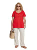 Shape Of You Blouse in Rot