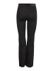 Noisy may Flared Jeans in Black Denim