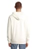 TOM TAILOR Denim Sweatshirt Structure Hoody in Beige