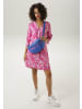 Aniston CASUAL Sommerkleid in pink-weiß-rosa-rose