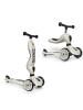 Scoot & Ride Scoot&Ride Highwaykick 1 Rutscherfahrzeug inkl. Helm - Farbe: Steel - Farbe: Ash