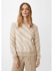 comma Strickpullover langarm in Beige