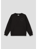 s.Oliver Sweatshirt langarm in Schwarz