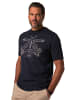 JP1880 Kurzarm T-Shirt in navy blau