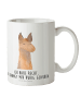 Mr. & Mrs. Panda Tasse Lamakopf Genervt mit Spruch in Weiß