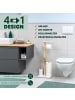 eluno Stand-WC-Garnitur 4in1 ca. 30 x 80 x 20 cm (B/H/T)