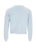 Swirly Damen Strickjacke in Hellblau