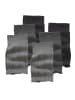LAVANA basic Stulpensocken in 1x anthrazit meliert, 1x grau meliert, 1x schwarz