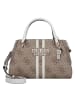 Guess Noelle II Schultertasche 30 cm in latte logo