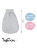 TupTam Baby Strampelsack mit breitem Bund Unwattiert in grau