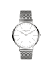 LIEBESKIND BERLIN Armbanduhr Clean Glamour in silber