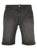 Urban Classics Urban Classics Herren Relaxed Fit Jeans Shorts in real black washed