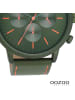 Oozoo Analog-Armbanduhr Oozoo Timepieces grün extra groß (ca. 50mm)