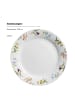 Mäser Teller-Set, Porzellan Zosma in Weiß