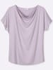 sheego Kurzarm-Shirt in flieder