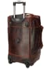 Greenburry Reisetasche Rugged Trolley Traveller in Teak Brown