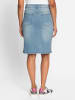 WITT WEIDEN Jeans-Rock in blue-bleached