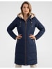 Navigazione Steppmantel in navy