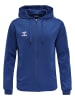 Hummel Reißverschluss Kapuzenpullover Hmlcore Erwachsene in TRUE BLUE