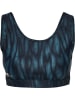 Hummel Sport-BH "Hiit Aop Intensity Bra" in Blau