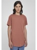 Urban Classics Urban Classics Herren Shaped Long Tee in terracotta
