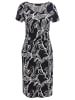 Aniston SELECTED Sommerkleid in marine-weiß