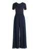 Vera Mont Jumpsuit mit Wasserfallausschnitt in Night Sky