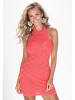 IZIA Women Dress in coral