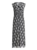 CARTOON Midikleid ohne Arm in Schwarz/Weiß