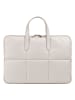 DuDu Togean Laptoptasche Leder 36 cm pearl