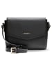 Lazarotti Bologna Leather Umhängetasche Leder 22 cm in black