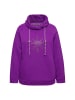 Ulla Popken Sweatshirt in dunkles violett