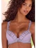 LASCANA Push-up-BH in mauve-lila