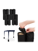 relaxdays 4x Pavillongewichte in Schwarz