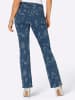 creation L Bootcut-Jeans in blue-bleached