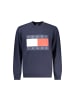 Tommy Hilfiger Blaues Baumwoll-Sweatshirt