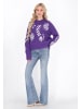 IZIA Women Sweater in violet