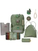 DerDieDas ErgoFlex Eco Schulranzen-Set 5tlg. in green planet