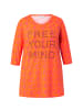 MIAMODA Longshirt in orange