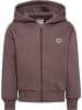 Hummel Reißverschluss Kapuzenpullover Hmljr Loose Kinder in PEPPERCORN