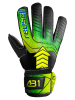 Reusch Torwarthandschuhe Attrakt AB1 Solid Junior in 7052 black/safety yellow/blck