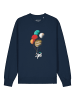 wat? Apparel Sweatshirt Balloon Spaceman in Dunkelblau
