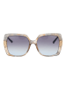 Marciano by Guess Frauen Sonnenbrille Quadratisch Braun