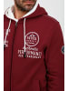 FQ1924 Kapuzensweatjacke FQThure 21900109-ME Kapuzensweatjacke mit praktischen Taschen in Rot