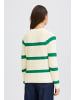 Fransa Strickpullover FRKAMIA Regular fit in Whisper White w. Bosphorus