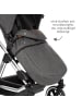 ABC-Design Mitwachsende Beindecke für Kinderwagen - Diamond in grau,schwarz