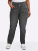 sheego High-waist-Jeans in anthrazit-grey-denim