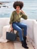 Heine 7/8-Jeans in blue-stone-washed