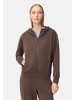 Camel Active Sweatjacke mit Kapuze in Braun